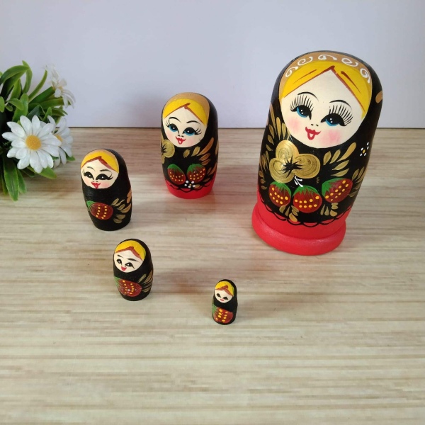 Matrioshka de Madera