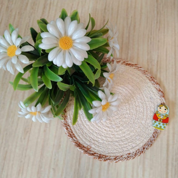 Set de posavasos Matrioshkas